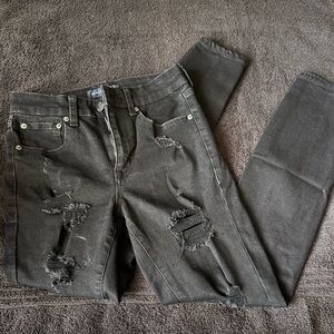 Aeropostale Distressed Skinny Jeans Size 4 Reg